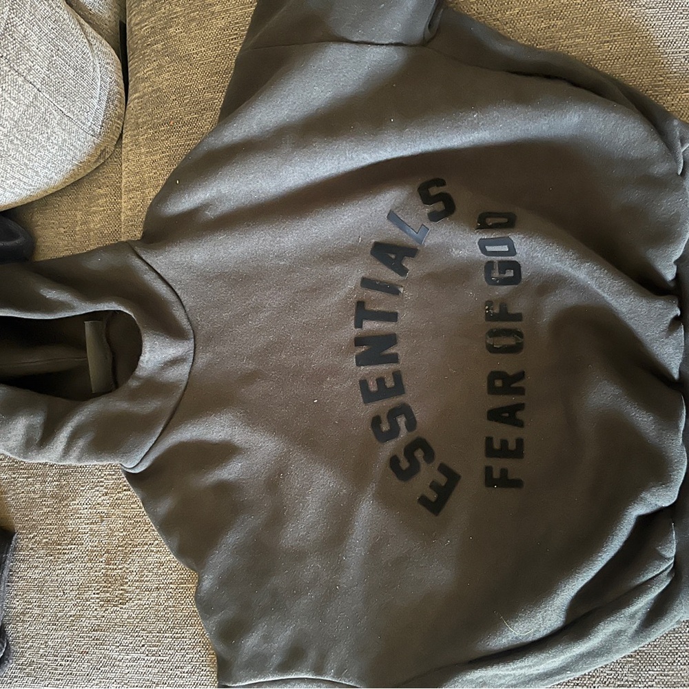Essentials Black Hoodie